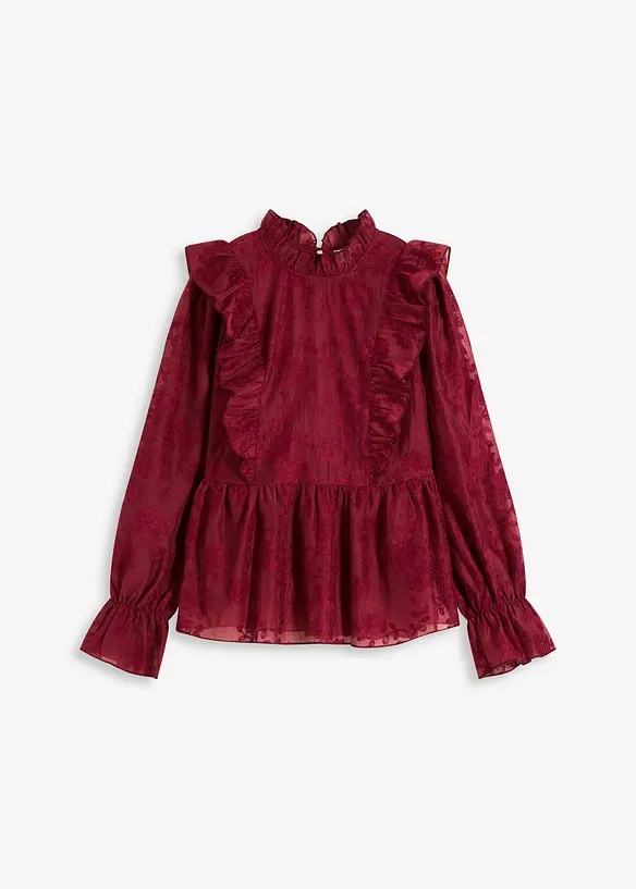 Blouse brod&eacute;e, bonprix