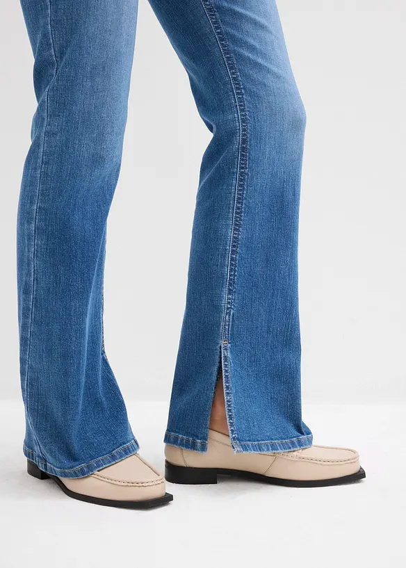 Jean bootcut taille haute, bonprix