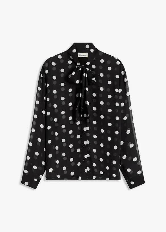 Blouse à lavallière, bonprix
