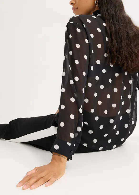 Blouse à lavallière, bonprix