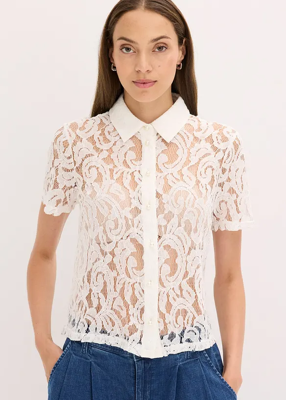 Chemisier en dentelle, bonprix