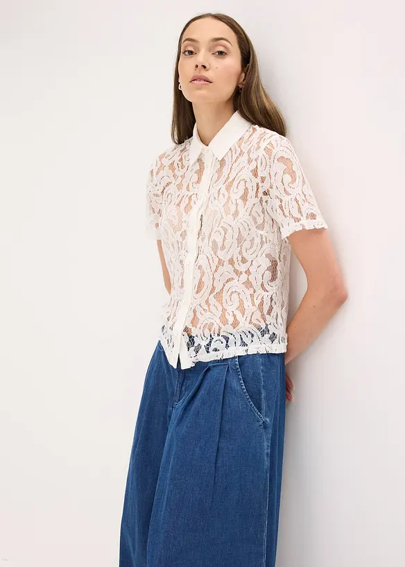Chemisier en dentelle, bonprix