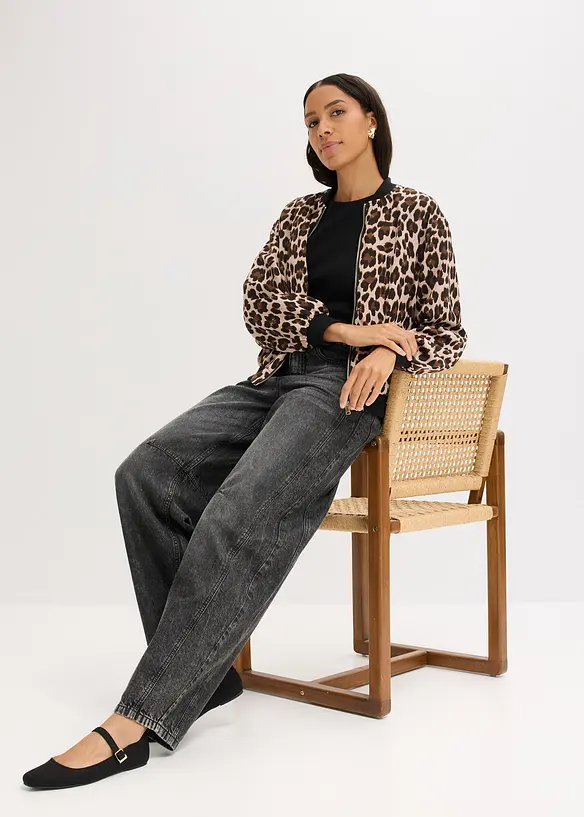 Blouson en satin fluide, bonprix