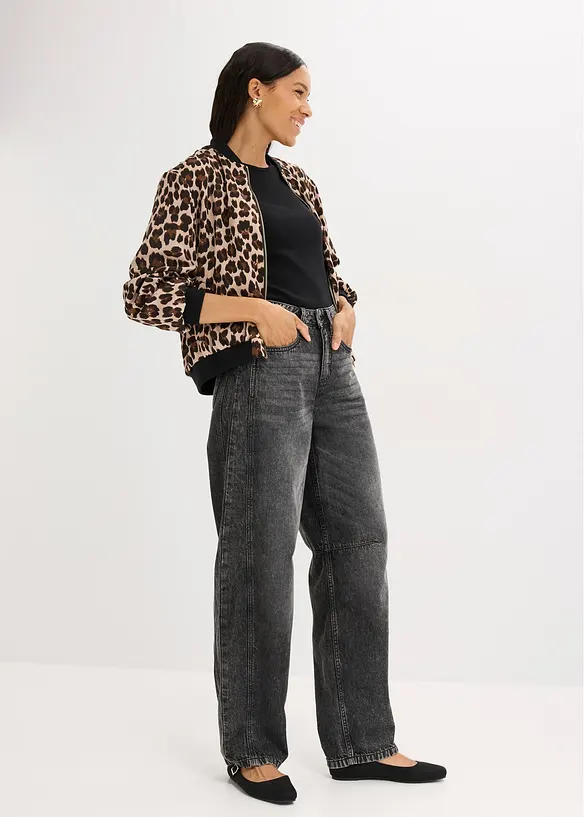 Blouson en satin fluide, bonprix