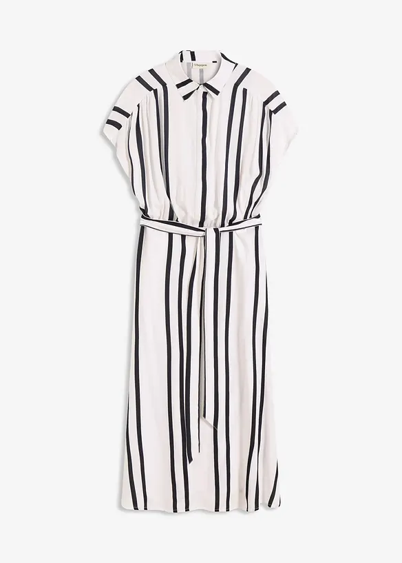 Robe-chemise en viscose fluide, bonprix