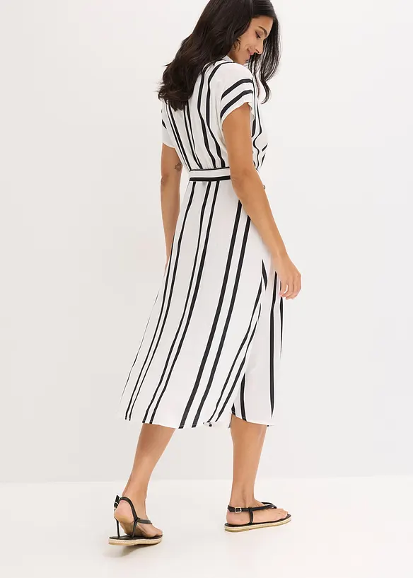 Robe-chemise en viscose fluide, bonprix