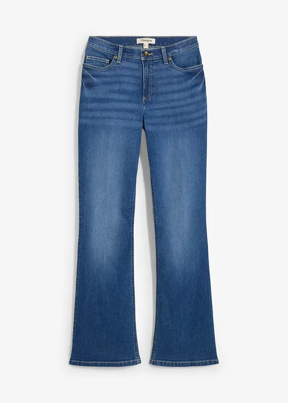 Jean bootcut, taille mi-haute, bonprix