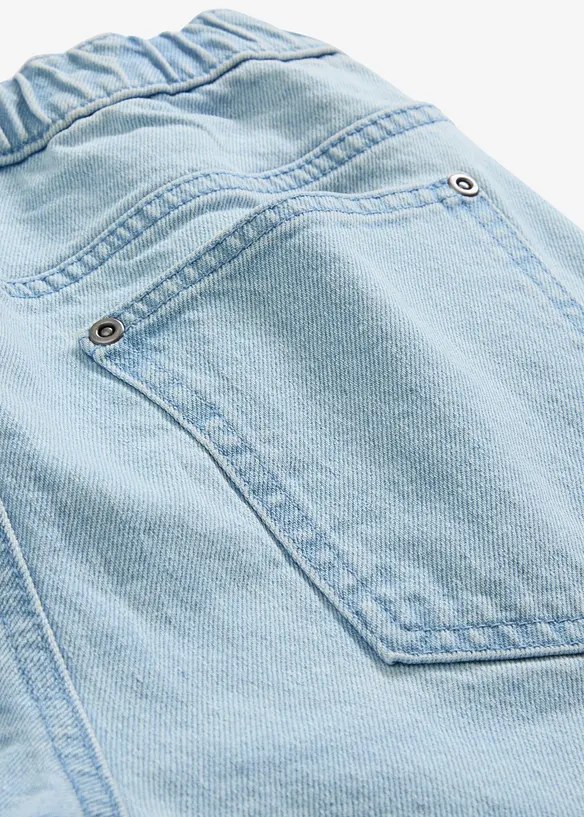 Jean droit, loose, à taille élastiquée, bonprix