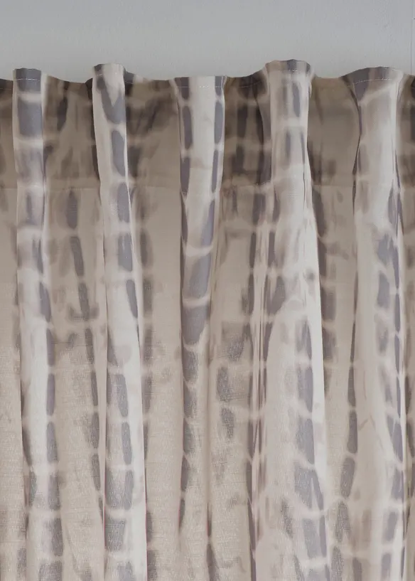 Voilage à imprimé (1 pce), bonprix