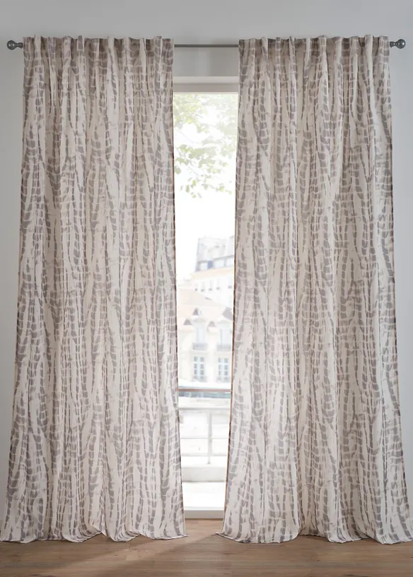 Voilage à imprimé (1 pce), bonprix