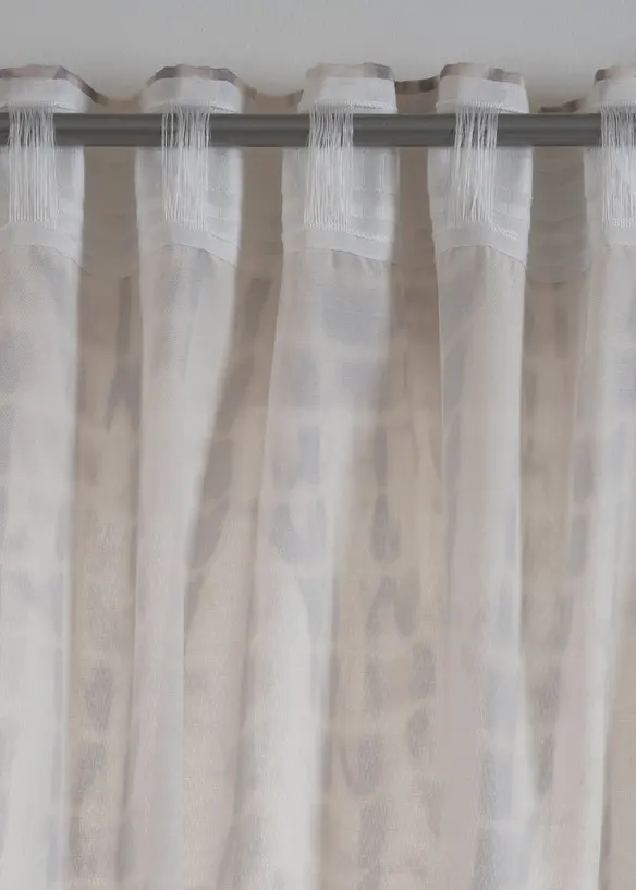 Voilage à imprimé (1 pce), bonprix