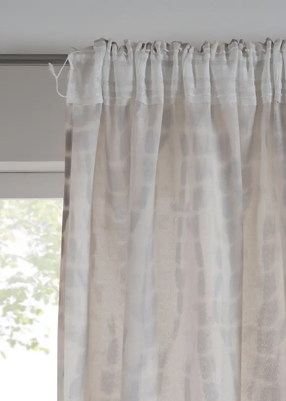 Voilage à imprimé (1 pce), bonprix