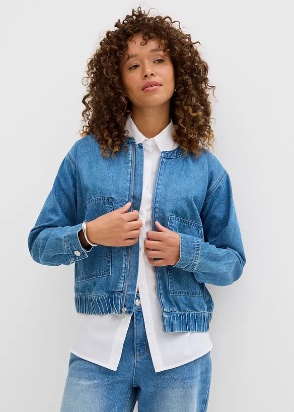 Blouson en jean, bonprix