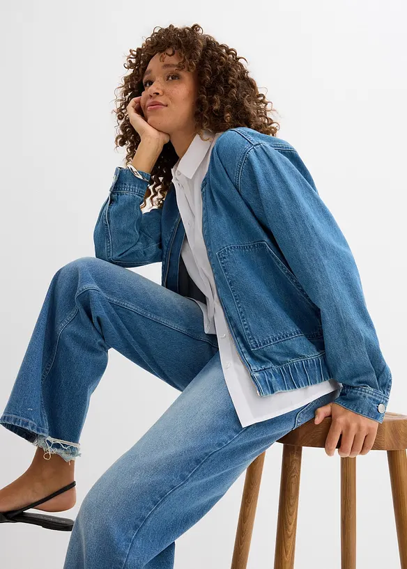 Blouson en jean, bonprix