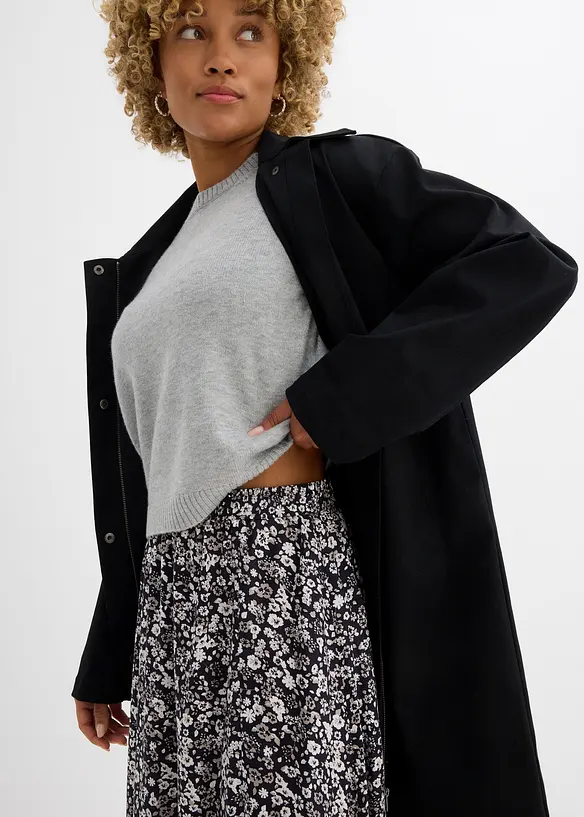 Jupe midi en viscose, bonprix