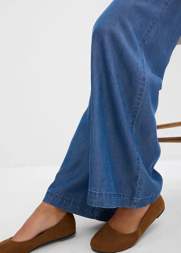 Pantalon large en Lyocell fluide, bonprix