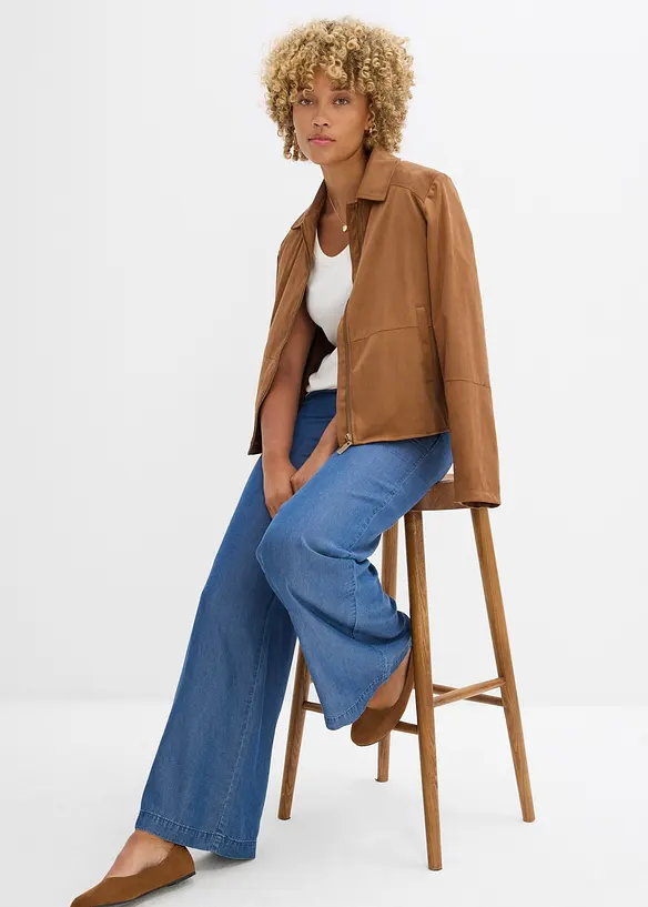 Pantalon large en Lyocell fluide, bonprix