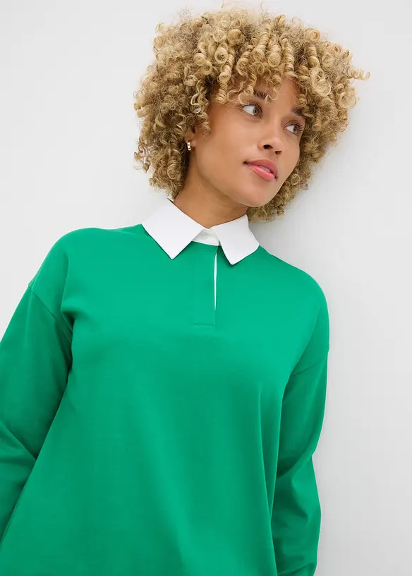 Polo en interlock, bonprix