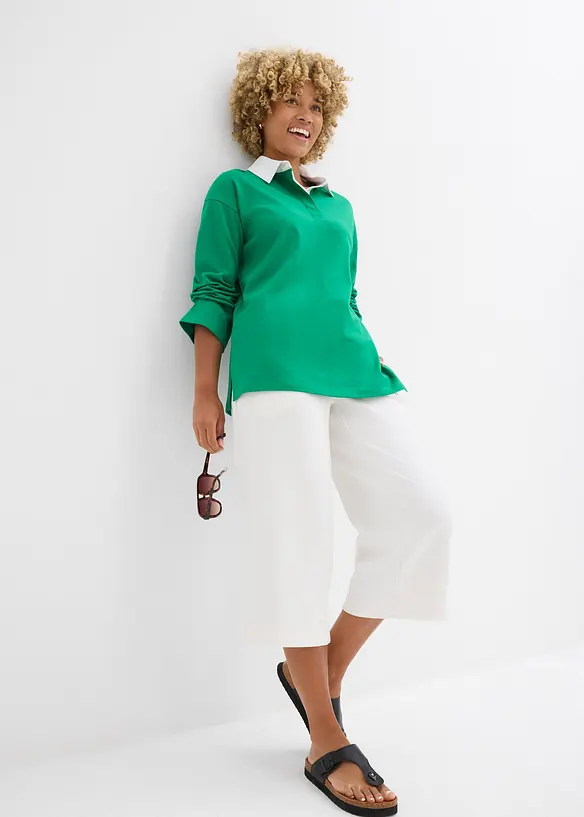 Polo en interlock, bonprix