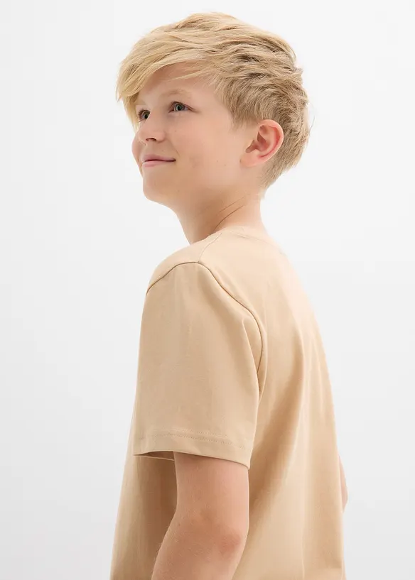 Lot de 3 T-shirts 100% coton, bonprix