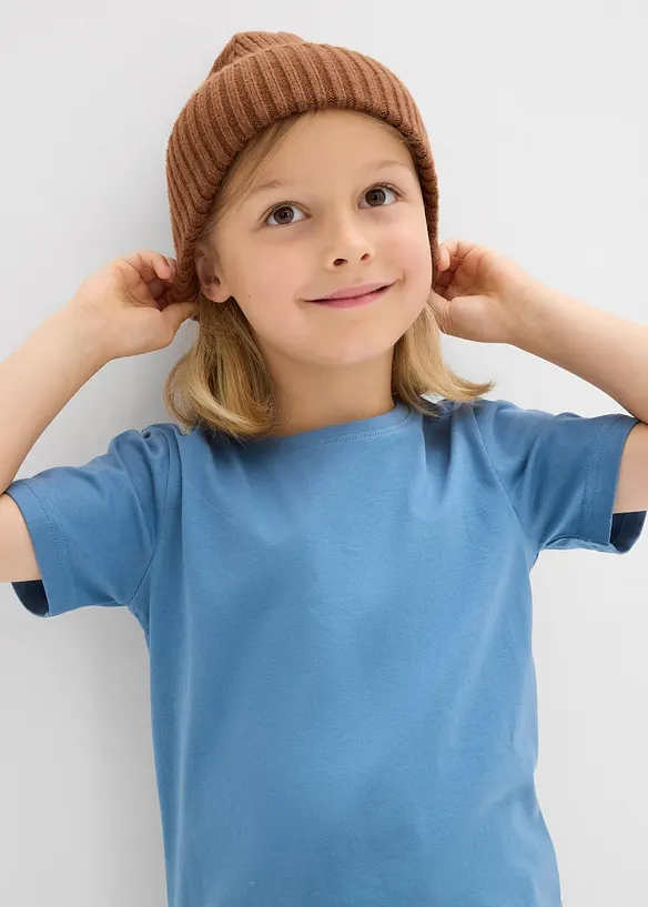 Lot de 3 T-shirts 100% coton, bonprix