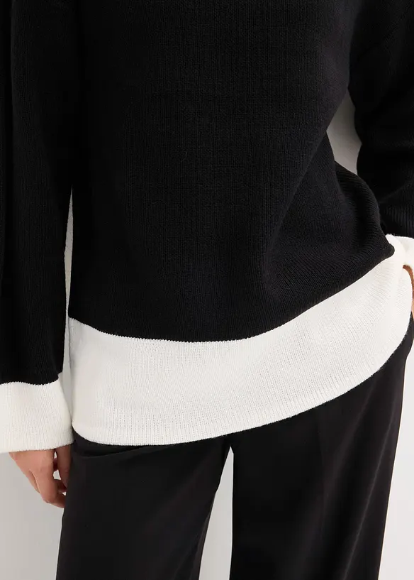 Pull en maille milano, bonprix