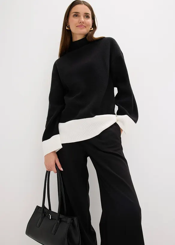 Pull en maille milano, bonprix