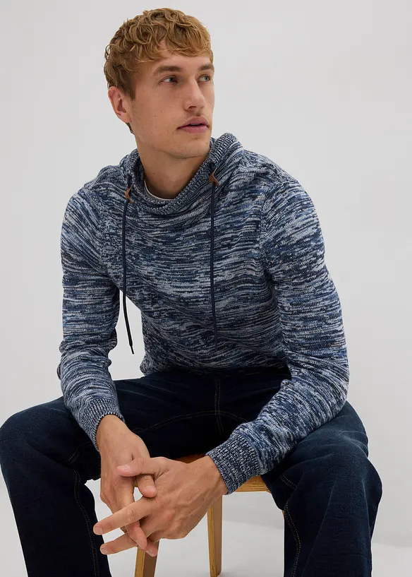 Pull en grosse maille de coton mélangé, bonprix