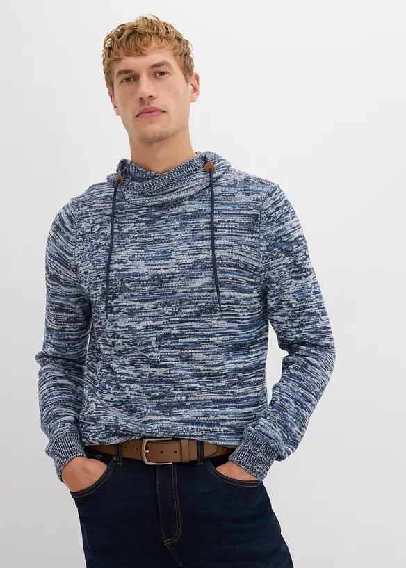 Pull en grosse maille de coton mélangé, bonprix