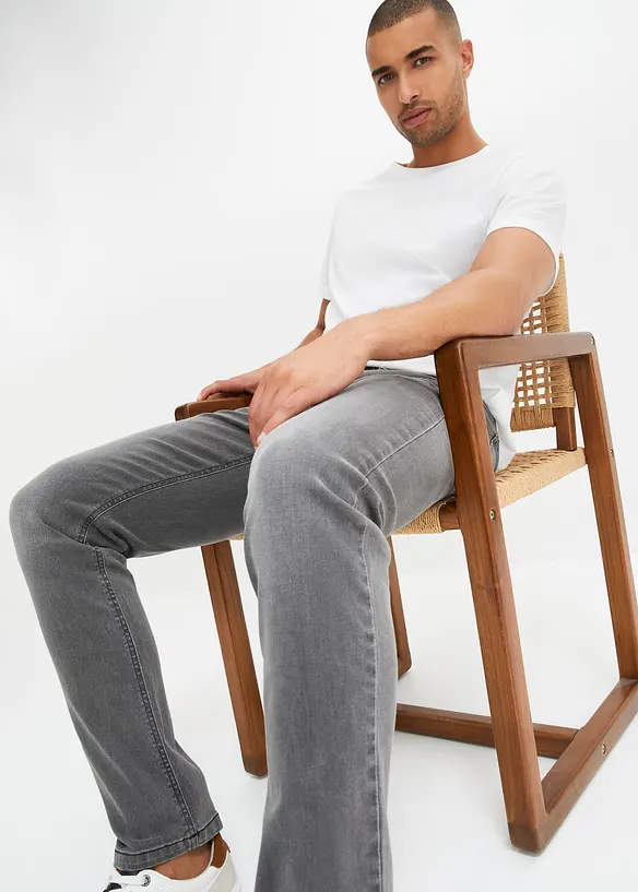 Jean extensible Slim, droit, bonprix