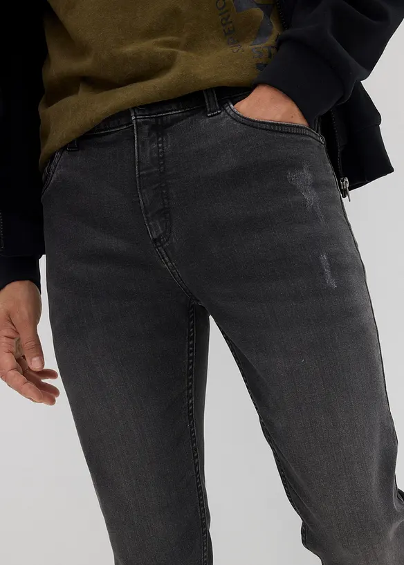 Jean extensible Slim, droit, bonprix