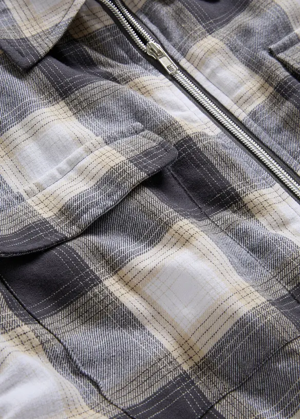 Surchemise en flanelle légèrement doublée, bonprix