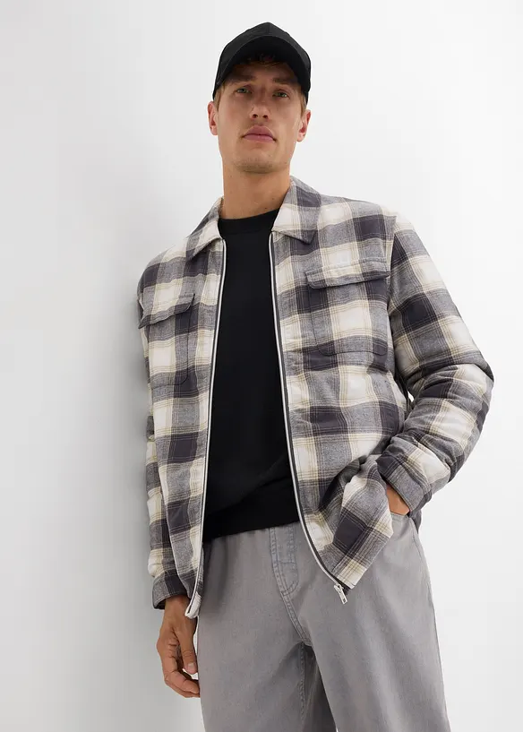 Surchemise en flanelle légèrement doublée, bonprix