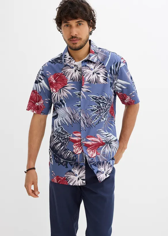 Chemise manches courtes 100% coton, bonprix