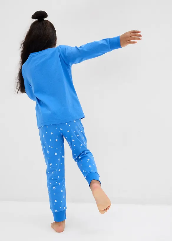 Lot de 2 pyjamas 100% coton (ens. 4 pces), bonprix