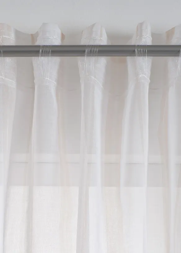 Voilage rayé (1 pce), bonprix