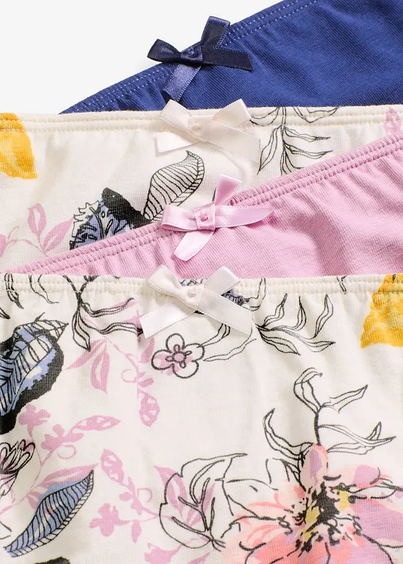 Lot de 4 slips Maxi coton, bonprix