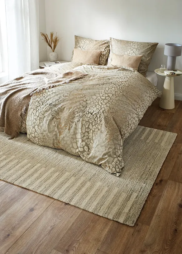 Parure de lit en percale avec ornements, bonprix