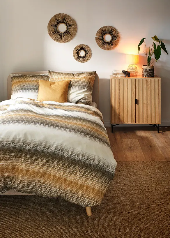 Parure de lit à rayures, bonprix