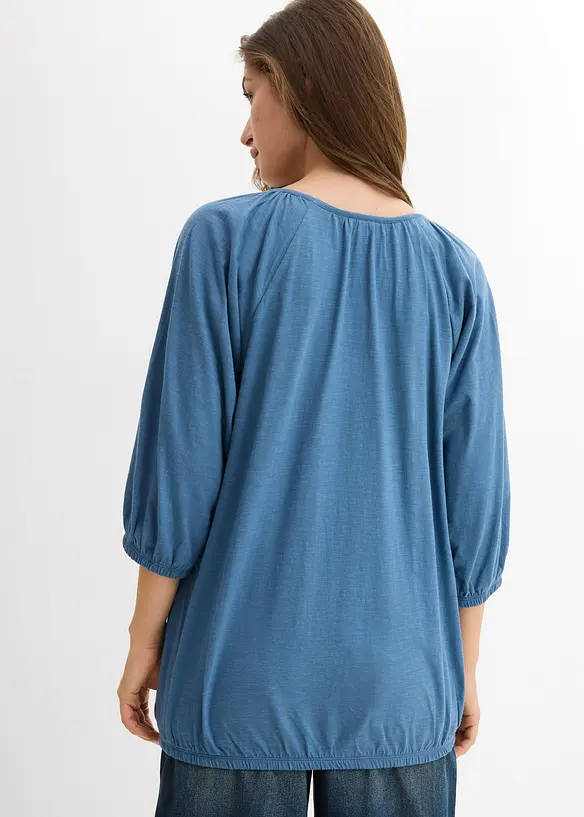 Blouse en jersey 100% coton, bonprix