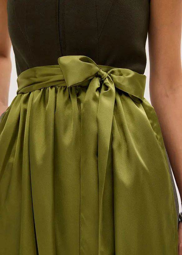 Dirndl avec tablier (ens. 2 pces), bonprix