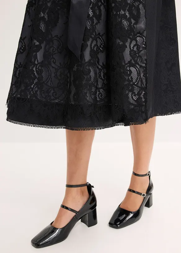 Dirndl avec corsage brillant (ens. 2 pces), bonprix