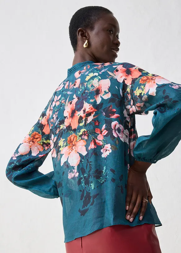 Blouse en ramie, bonprix