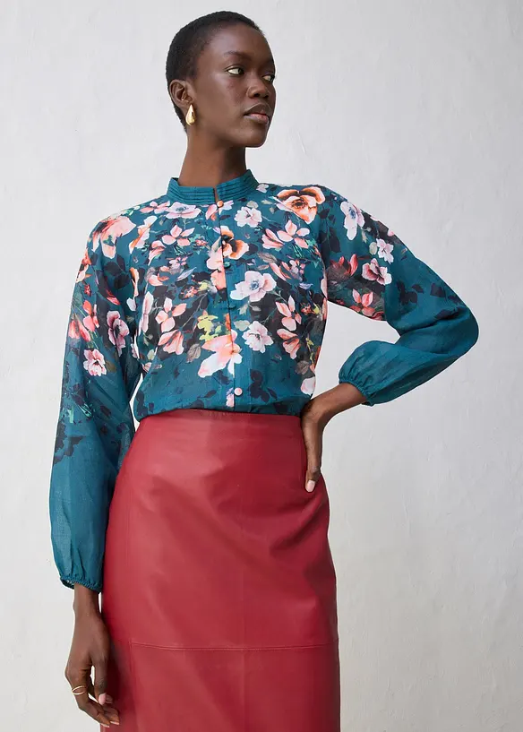 Blouse en ramie, bonprix