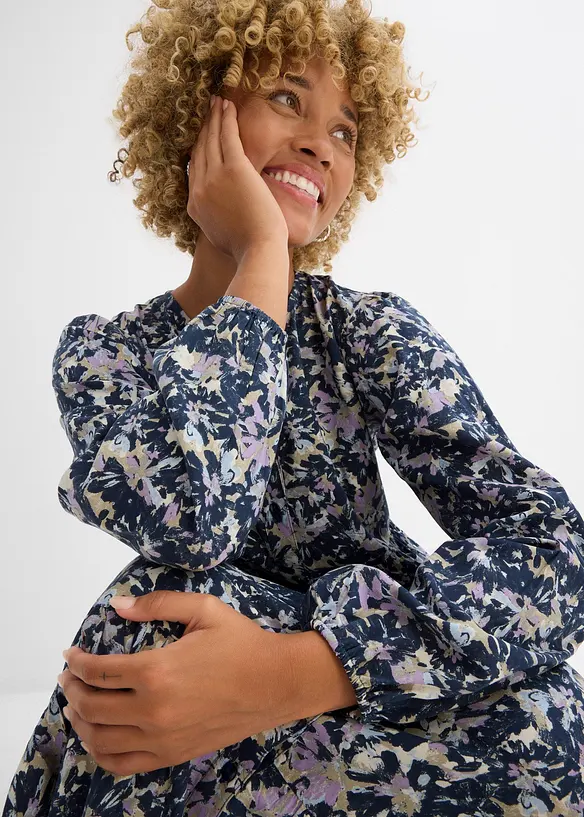 Robe blouse en viscose fluide, bonprix