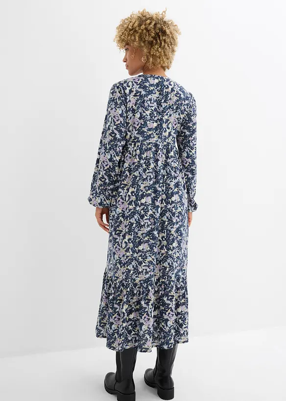 Robe blouse en viscose fluide, bonprix