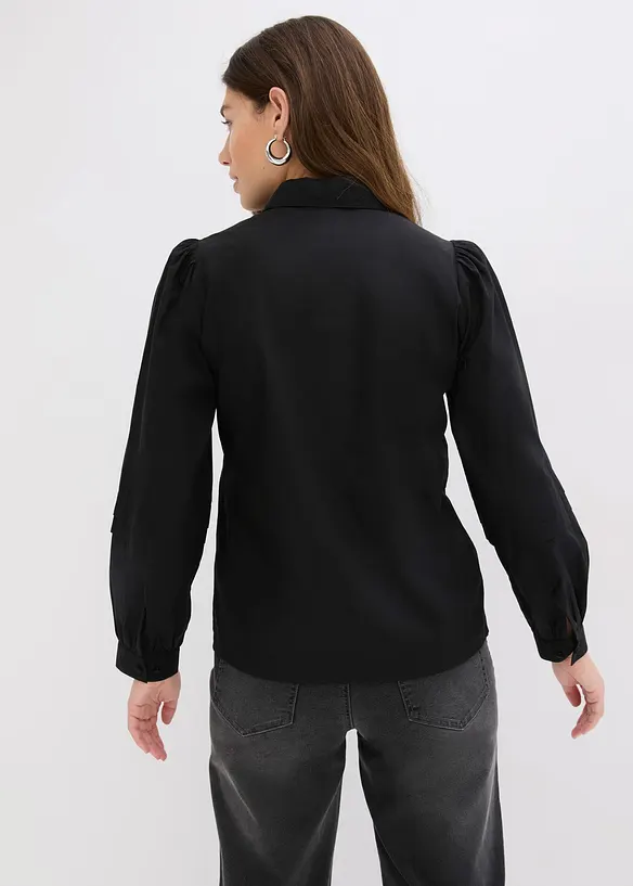 Blouse à détails rivets, bonprix