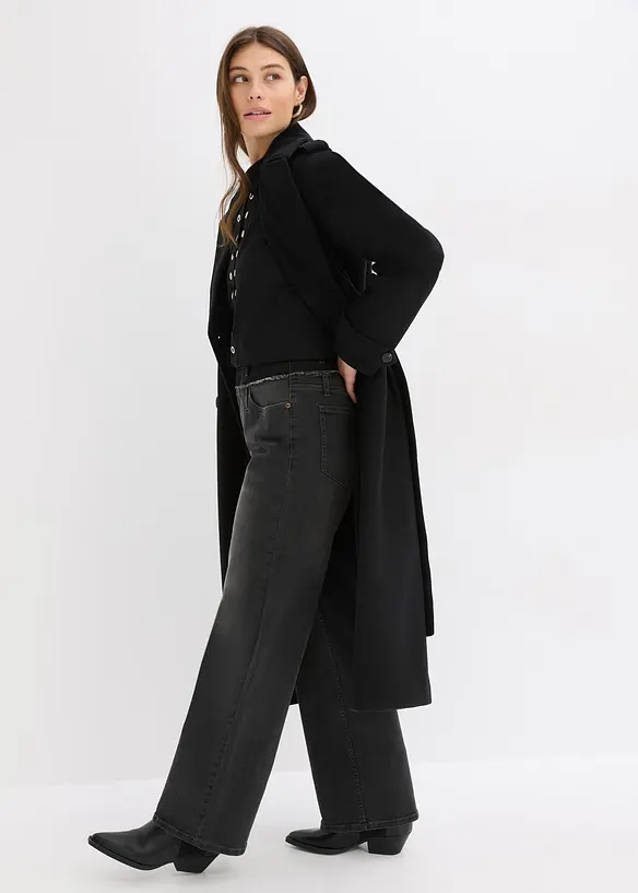 Blouse à détails rivets, bonprix