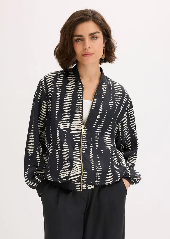 Blouson en satin fluide, bonprix
