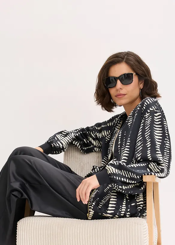 Blouson en satin fluide, bonprix